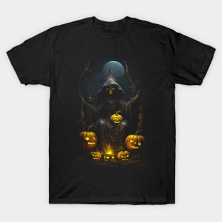 Halloween Skeleton witch T-Shirt